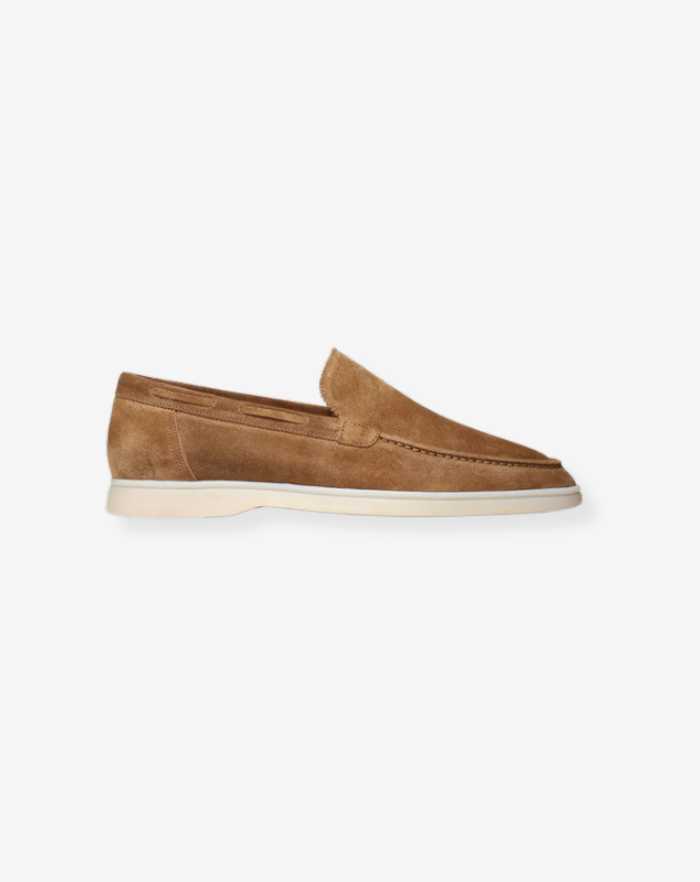 The Beige Low Loafers
