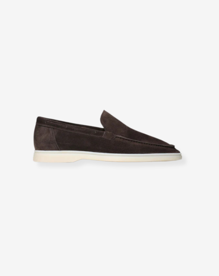 The Dark brown Low Loafers