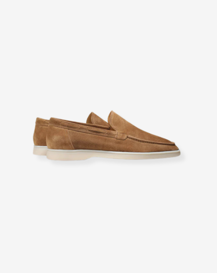 The Beige Low Loafers