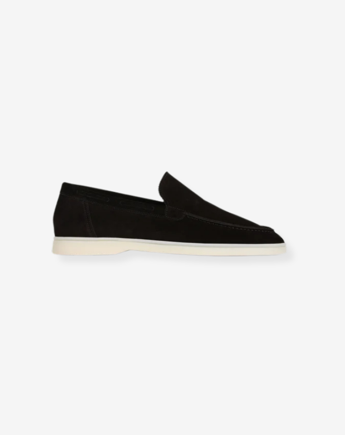 The Black Low Loafers