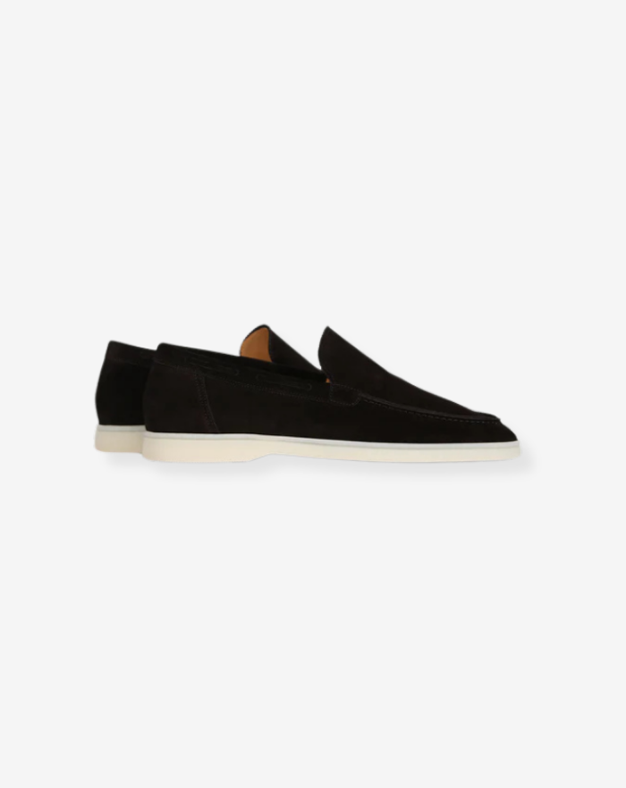 The Black Low Loafers