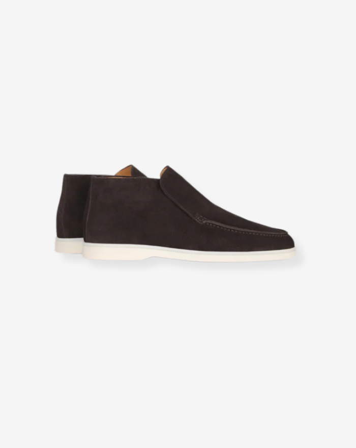 The Dark Grey High Loafers