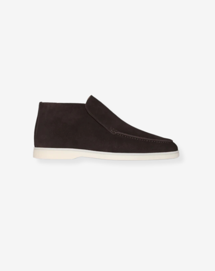 The Dark Grey High Loafers