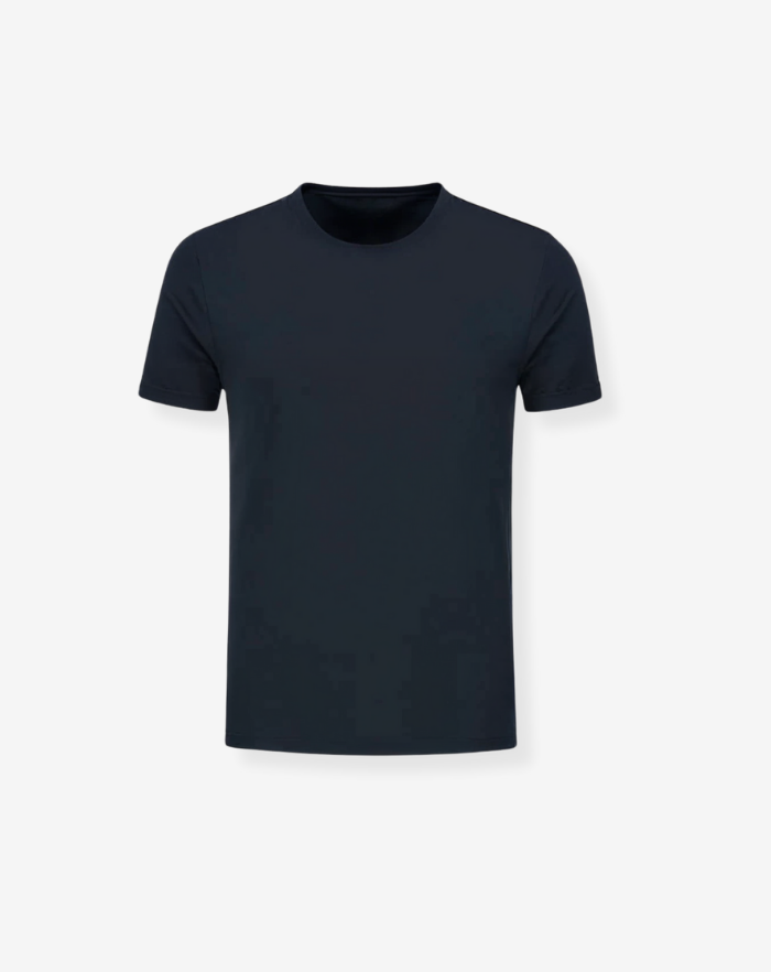 The Navy Blue Linen Desert T-Shirt