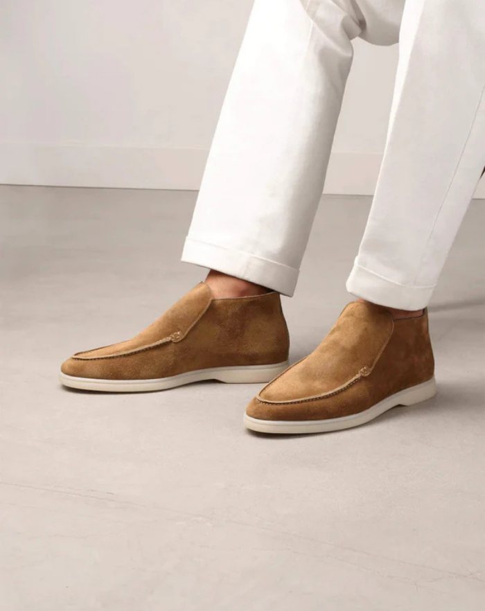 The Beige High Loafers