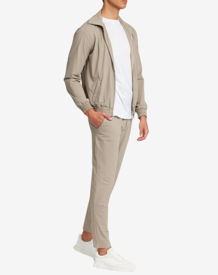 The Beige Strech Suit