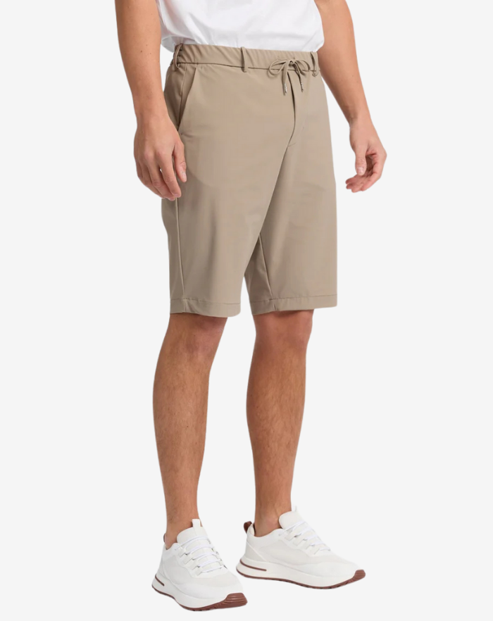 The Beige Stretch Shorts