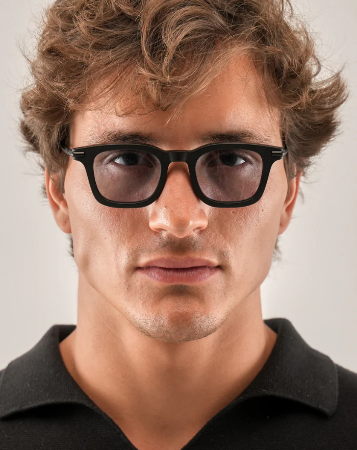The Black/Blue Classic Glasses