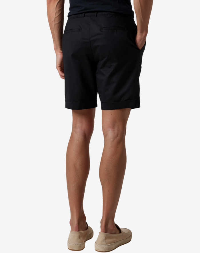 The Black Linen Desert Shorts