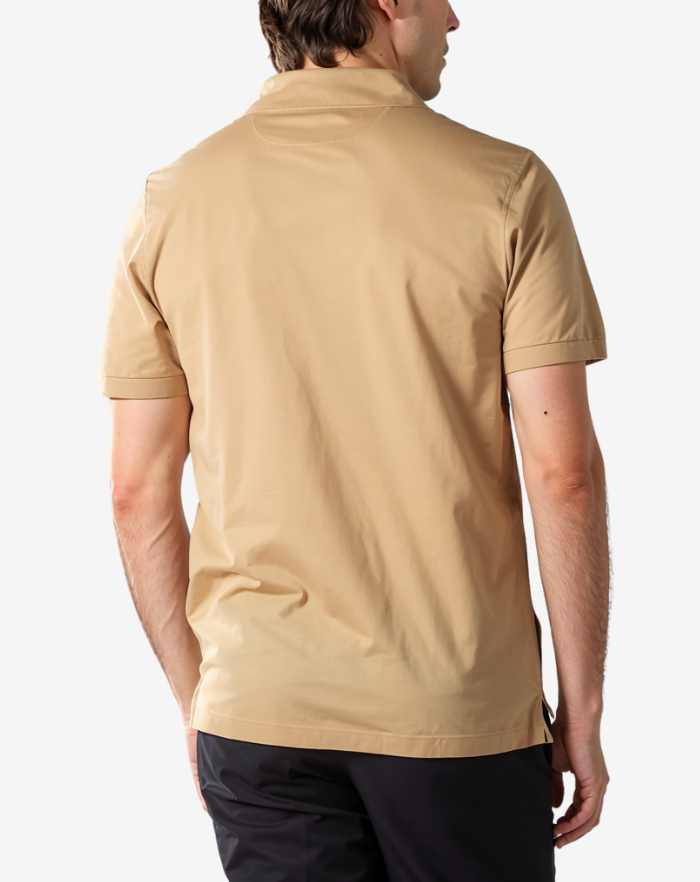 The Classic Beige Polo Shirt