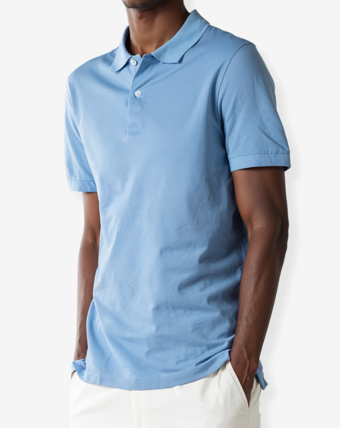 The Classic Blue Polo Shirt