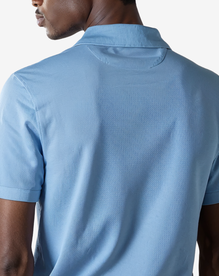 The Classic Blue Polo Shirt