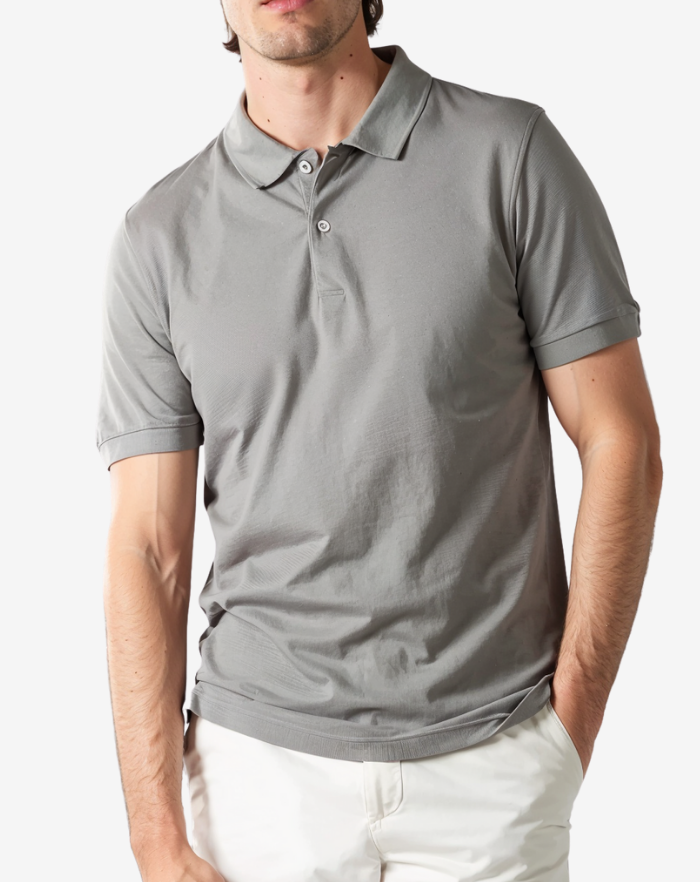 The Classic Grey Polo Shirt