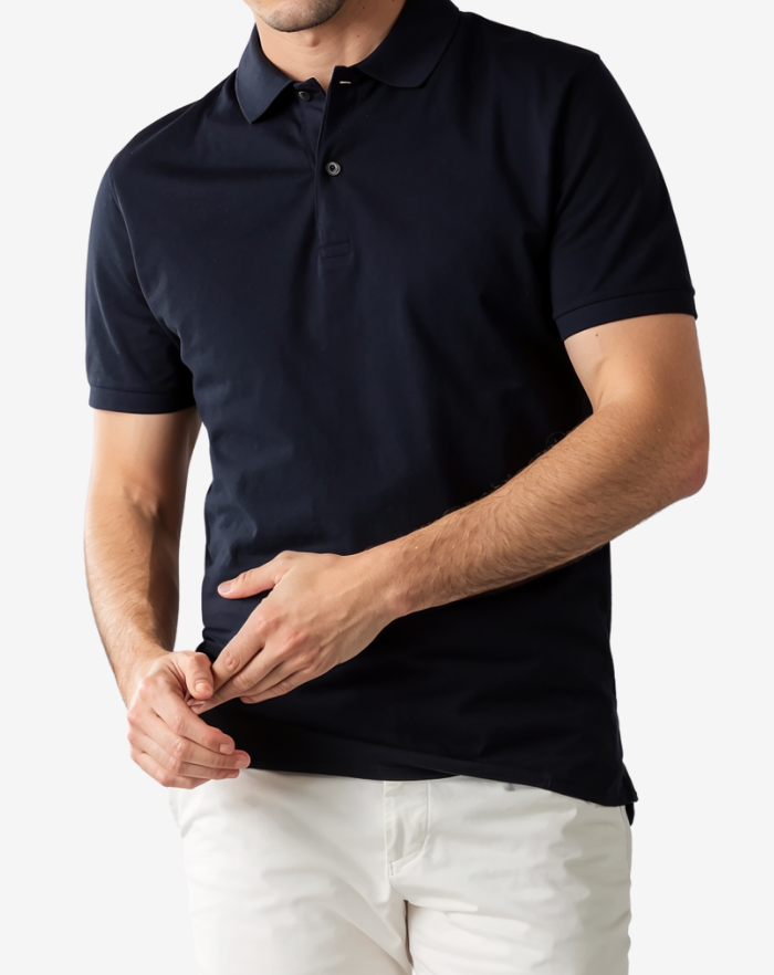 The Classic Navy Blue Polo Shirt
