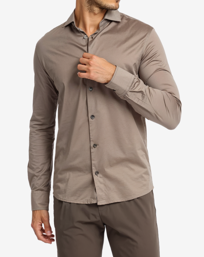 The Classic Taupe Shirt