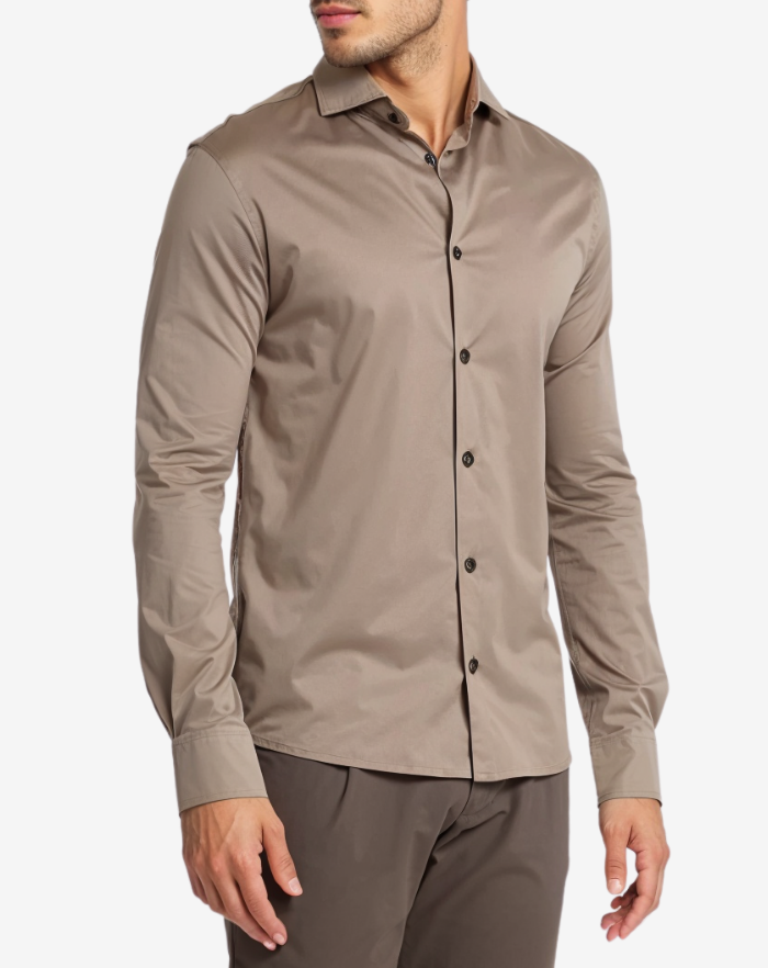 The Classic Taupe Shirt