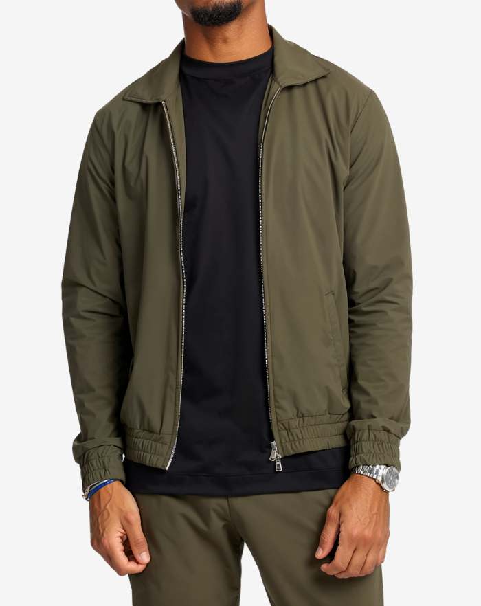 The Dark Green Stretch Vest