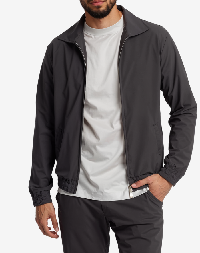 The Dark Grey Stretch Vest