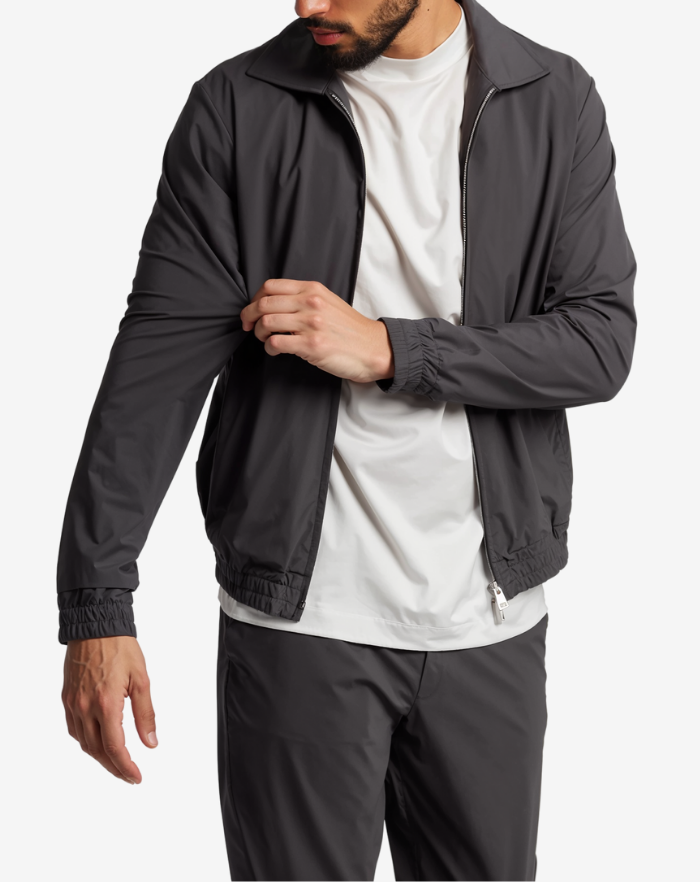 The Dark Grey Stretch Vest