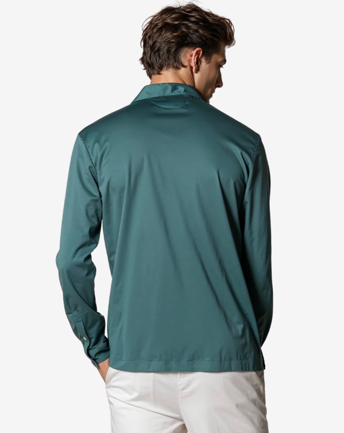 The Emerald Green Classic Longsleeve Polo