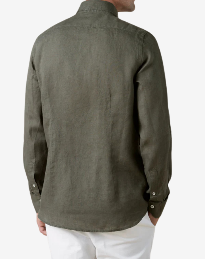 The Green Linen Desert Shirt
