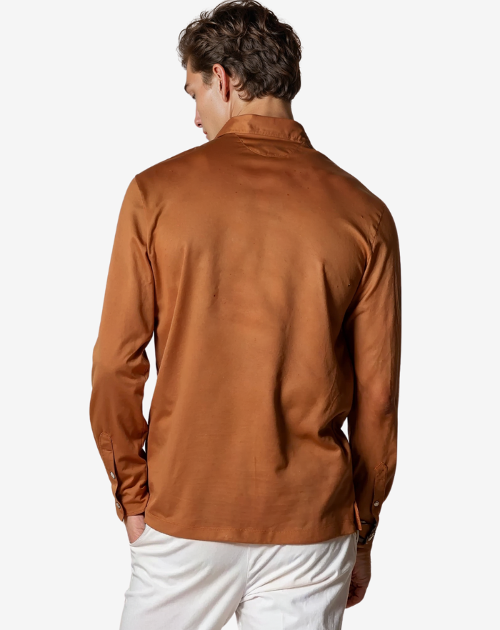 The Khaki Classic Longsleeve Polo