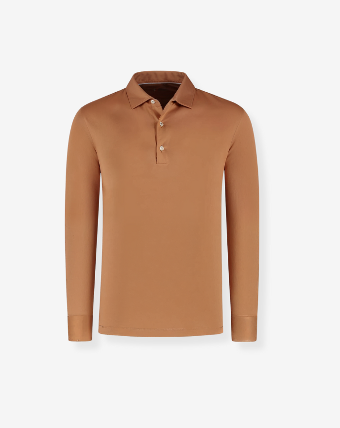 The Khaki Classic Longsleeve Polo