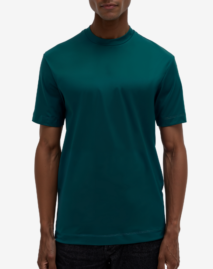 The Luxe Aqua Blue T-Shirt