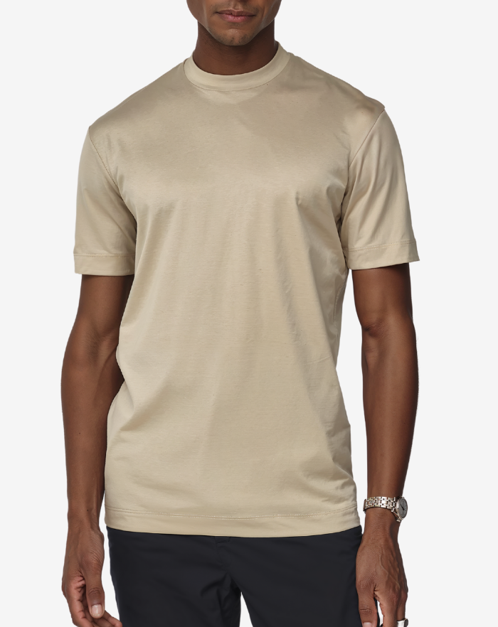 The Luxe Beige T-Shirt