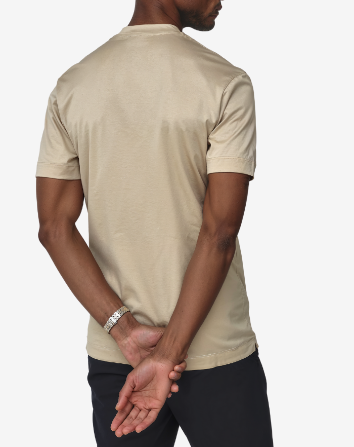 The Luxe Beige T-Shirt