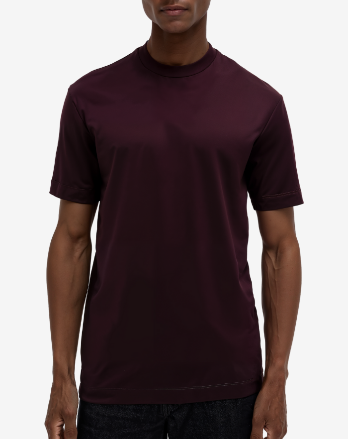 The Luxe Dark Red T-Shirt