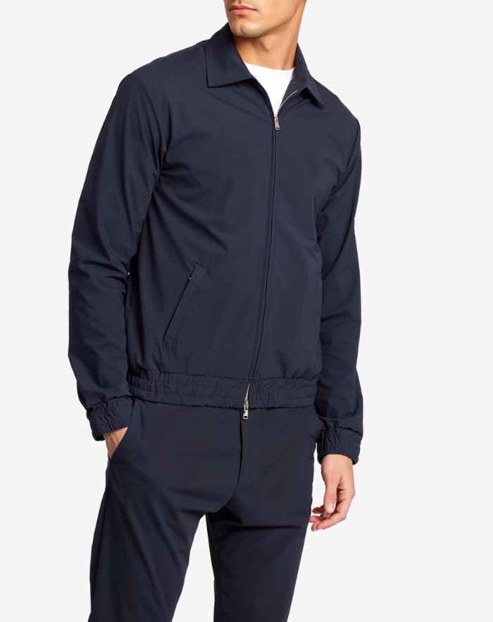 The Navy Blue Stretch Vest