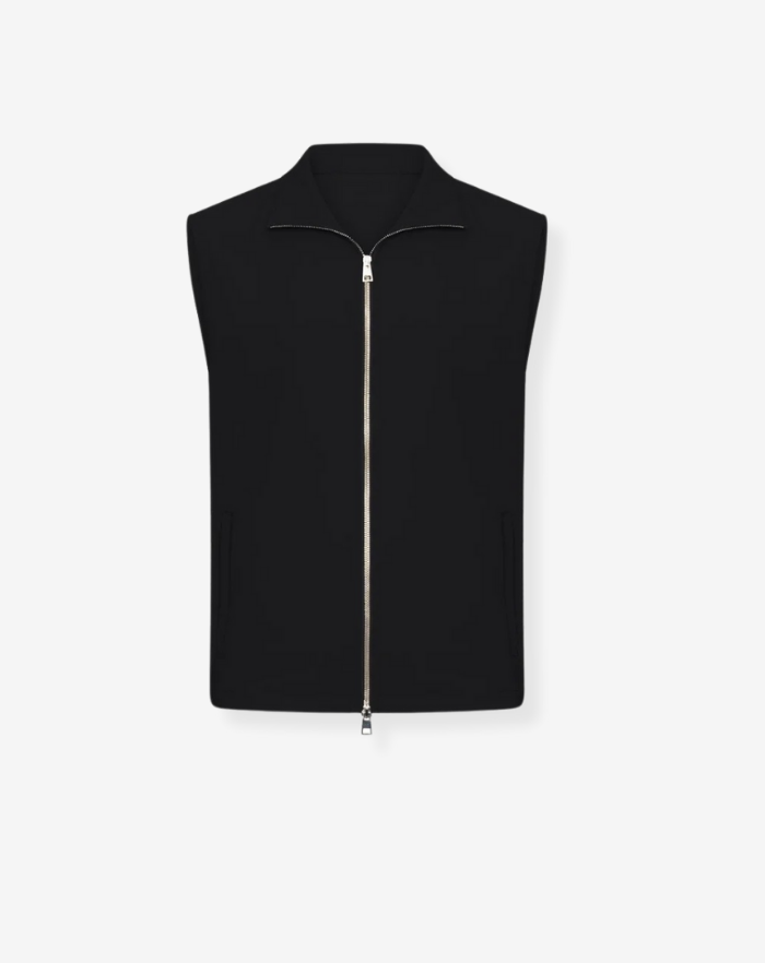 The Black Stretch Gilet