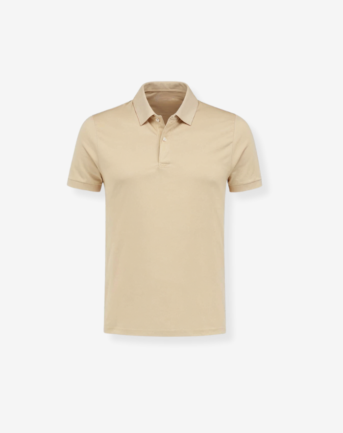The Classic Light Beige Polo Shirt