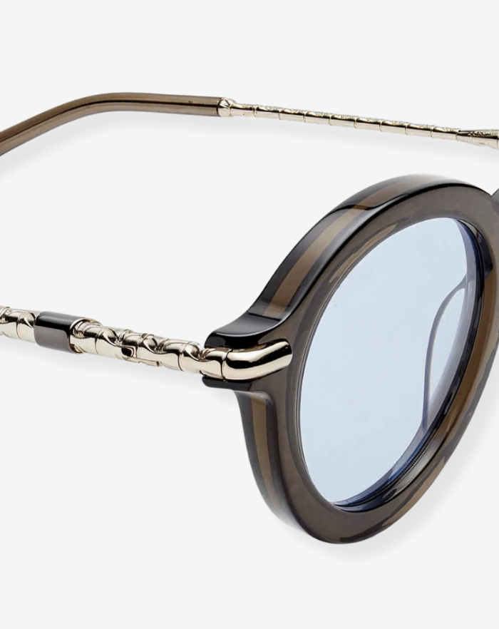 The Grey/Blue Monaco Millionaire Glasses