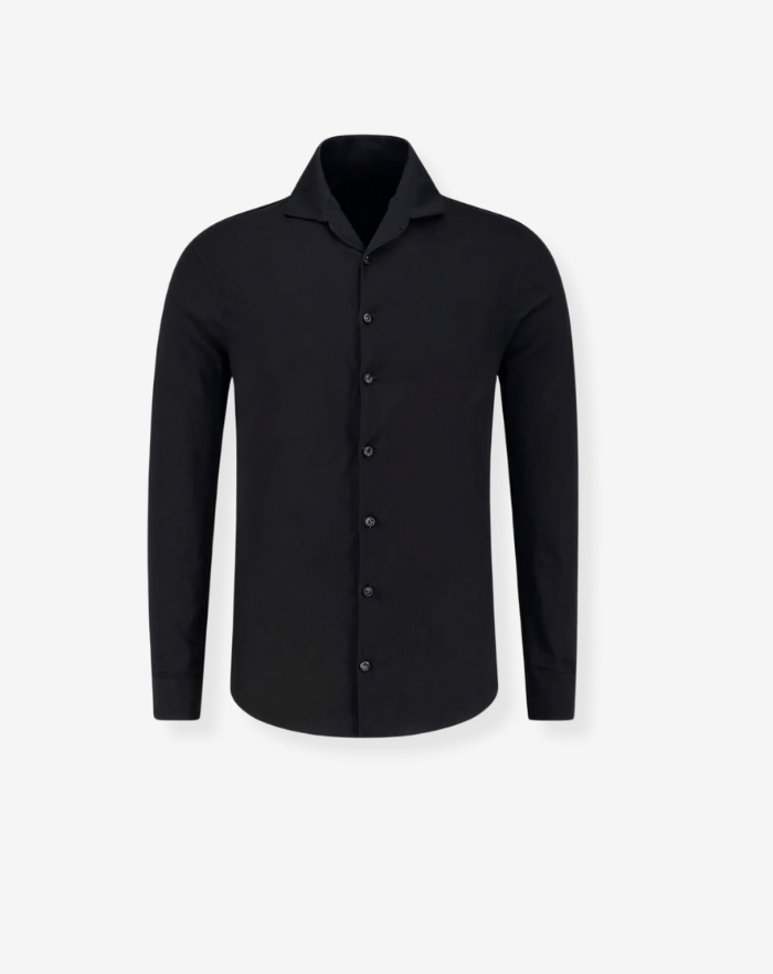 The Black Linen Desert Shirt