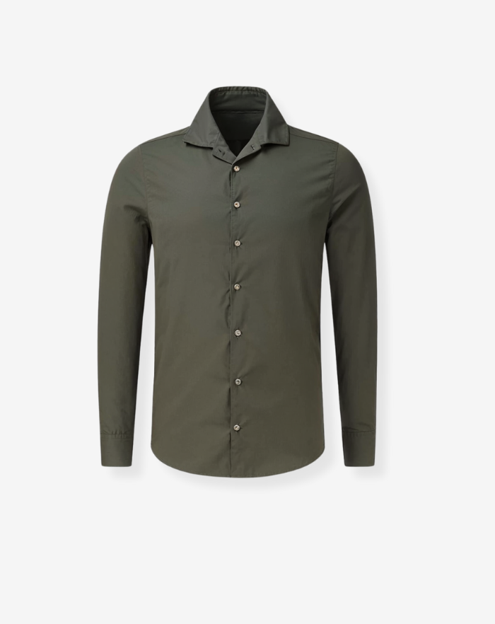 The Green Linen Desert Shirt