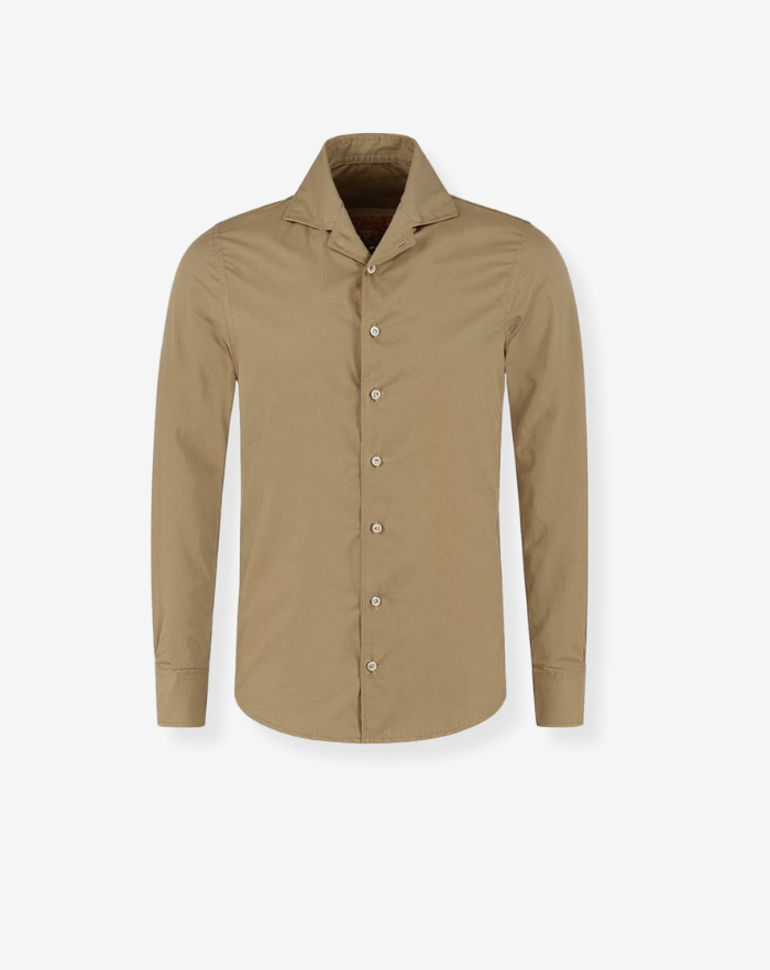 The Taupe Linen Desert Shirt