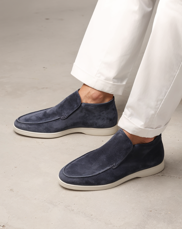 The Aqua Blue High Loafers