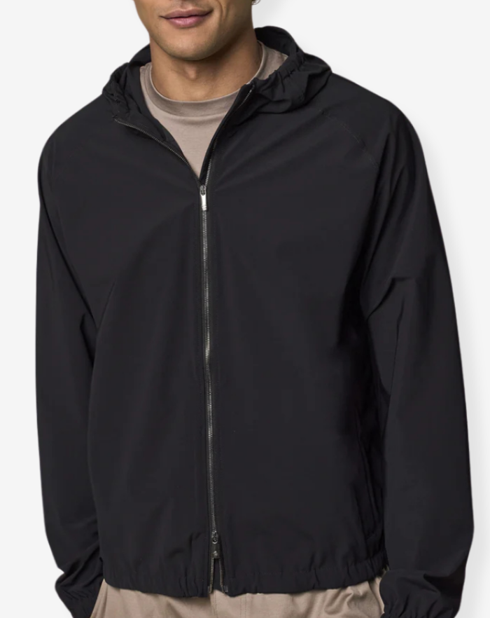 The Black Stretch Summer Jacket