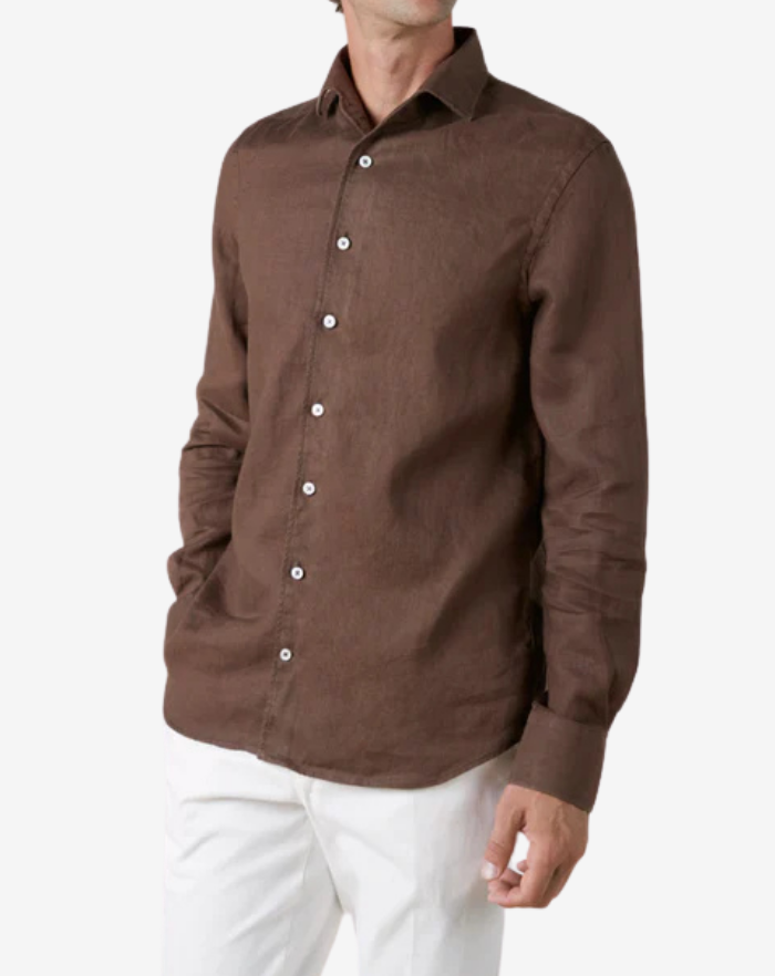 The Brown Linen Desert Shirt