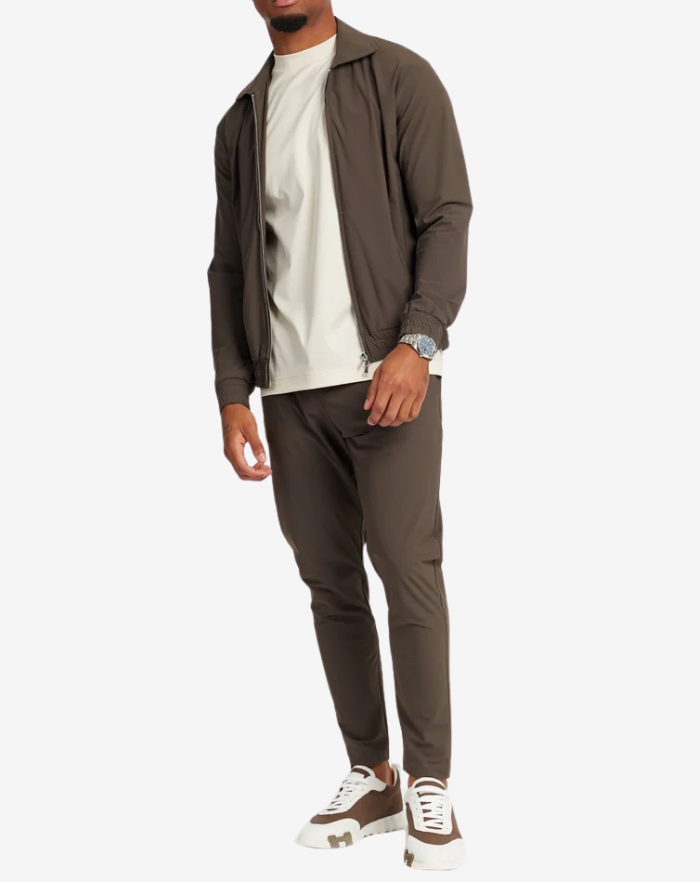 The Brown Stretch Suit