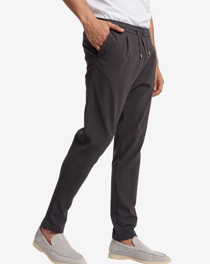 The Dark Grey Stretch Pants