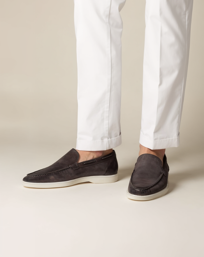 The Dark brown Low Loafers