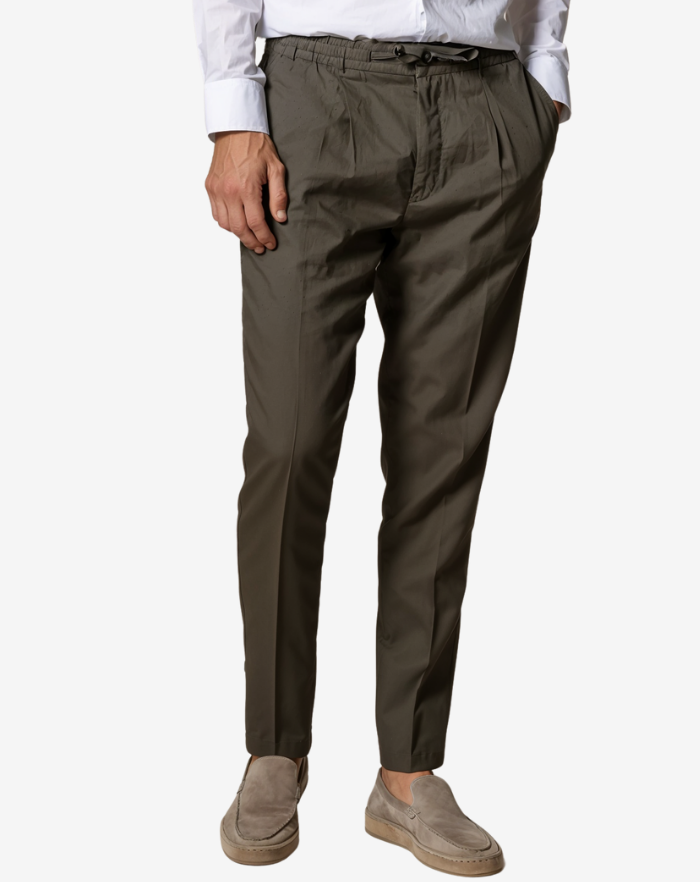 The Green Linen Desert Trousers