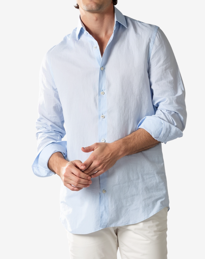 The Light Blue Linen Desert Shirt